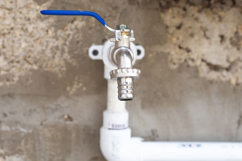 outdoor spigot installation