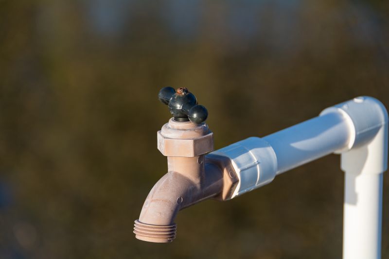 outdoor spigot installation